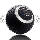 Wolady Elektrisch Massageball vibrierender Massageball Faszienball zur Selbstmassage für Muskel und...