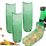 Gartenabfallsack – recycelbar, strapazierfähig, für Blätter, Rasen, 4 Stück, Werkzeug zur...