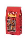 Holzkohlewerk Lüneburg Feuer&Flamme 10 kg Premium Holzkohle Grillketts - ideal für Dutch Oven,...