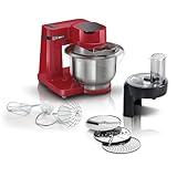 Bosch Hausgeräte Küchenmaschine MUM Serie 2 MUMS2ER01, Edelstahl-Schüssel 3,8 L,...