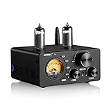 Aktualisierung AIYIMA Tube T9 Bluetooth 5.0 6K4 Vakuumrohrverstärker USB DAC 100W Stereo-Empfänger...