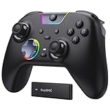 EasySMX X05PRO Wireless Controller PC, Gaming Controller mit leise Tasten, 2-stufige Tigger, Hall...