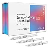 mysmile Zahnaufhellung Gel Nachfüllpackung 8x 3ml - Peroxidfreies PAP+ Zahnweiß Gel - 10 Minuten...