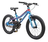 BIKESTAR Kinder Fahrrad Aluminium Mountainbike mit V-Bremse für Mädchen und Jungen ab 5 Jahre | 18...