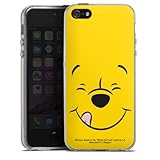Silikon Hülle kompatibel mit Apple iPhone 5s Case transparent Handyhülle Winnie Puuh Offizielles...