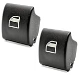 Easy Link 2x Fensterheber Schalter Tasten Kompatibel mit BMW E46 E90 E53 X3 X7 1997-2007 61318381514...