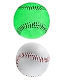 LNGJIN Leuchtende Baseballs, Baseball bälle Softball, 9 Inch Baseballs, Soft Baseballs, Leuchtenden...