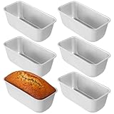 Vestamore Brotbackformen, rechteckig, aus Aluminiumlegierung, selbstgemachtes Brot,...