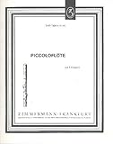 Grifftabelle für Piccoloflöte mit 6 Klappen