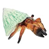 Vaguelly 3st Einsiedlerkrebs-Modell Krabbenfiguren Strandspielzeug Realistisch Mariposas Decorativas...