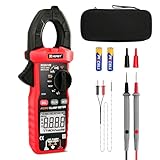 Inrush Digital Zangenmessgerät, TRMS Multimeter 6000 Zählungen, Auto-Ranging, misst AC/DC Strom,...