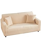 Daesar Copridivano Elasticizzato 1 Posti, Copridivano Elasticizzato Grande Fantasia Rombi Tinta...