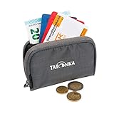 Tatonka Geldbörse Plain Wallet - Kleiner Geldbeutel mit Reißverschluss im Kreditkarten-Format - 11...