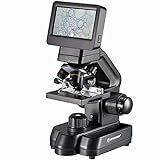 Bresser Mikroskop Biolux Touch 5 MP LCD Mikroskop für Schule und Hobby mit mechanischem Kreuztisch,...