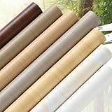 MRVAKDYDI Selbstklebende Kunststoffrolle, Selbstklebende Folie in Holzoptik, Rolle, Mehrfarbig,...