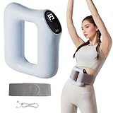 Bauchmassagegerät, Massageroller Mit Vibration zur Faszien-Straffung, Fettverbrennung Faszienring,...