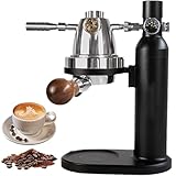 Tragbare Espressomaschine, variabler Druck, Kaffeemaschine mit 90 g Druckminderventil, 100 ml...