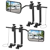 Wohnwagen Spiegel Auto Spiegel für Wohnwagen universal Zusatzspiegel Wohnmobil Außen Konvexspiegel...