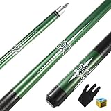 ASMPCUE Pool Queue, 58 Zoll Billard Queue 13mm Spitzen Pool Cue für Professionelle Billardspieler,...