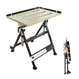 LEMODO mobiler Schweißtisch klappbar - höhenverstellbarer Schweißwagen - Profi Werktisch mit...