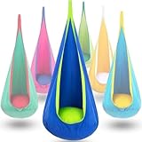 Hängehöhle Hängesessel – Mit bequemem, rundem Kissen(F)