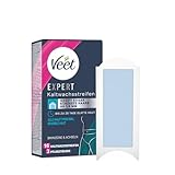 Veet Expert Kaltwachsstreifen Bikinizone & Achseln - Wachsstreifen zur Haarentfernung für alle...