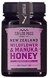 Taylor Pass Honey Co. Wildblume & Manuka-Honig | nachhaltiger neuseeländischer Honig | 500 g