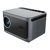 Suoumwa Smart Projector 4K 1080p Ultra HD Auto Focus Android 13 WiFi 6 Perfekt für Home & Outdoor...