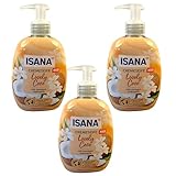 3x Cremeseife Flüssigseife Lovely Coco | 3x 500ml | Handseife im Spender | Creme Seife mit cremigen...