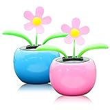 Chingde Wackelfigur Blume, Solar Tanzende Blume Solarblume Wackelfigur Wackelblume Solar...