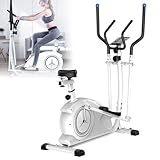 Magnetischer Crosstrainer Ellipsentrainer für Zuhause, 8-stufiger Widerstand, kompaktes...