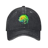 JYKJUEDZ Baseballkappe Meteorologe Sturmjäger Meteorologie Student Wetterradar Bild Trucker |-F-|...