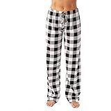 Generisch Karierte Hose Damen Pyjama Damen Kariert Schlaf Hose Karierte Schlafhose Herren Schlaf...