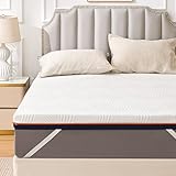 Solviente Premium Topper 140x200cm H3-7.5cm Memory Foam & Kaltschaum, Orthopädisch & Atmungsaktiv,...