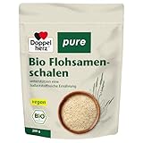 Doppelherz pure Bio Flohsamenschalen – geschmacksneutral – zur Unterstützung einer natürlichen...