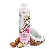 Jean & Len Shampoo Repair Kokosöl & Macadamia, für geschädigtes & kraftloses Haar, beugt...
