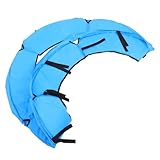 SOIMISS Trampolin Randabdeckung Ø Blau aus Oxfordstoff Schutzpolster für Indoor und Outdoor...