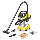 Kärcher Nass-/Trockensauger WD 5 P S V-25/5/22, inkl. Steckdose, Flachfaltenfilter, patentierter...