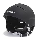 OCEAN Bull Kitesurf- und Wassersport-Helm, Unisex, Schwarz (L)