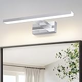 Laittiin LED Spiegelleuchte Bad Spiegellampe 30CM - Badlampe Wand IP44 Wasserdicht Wandleuchte 6W...