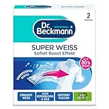 Dr. Beckmann Super Weiß | entfernt Grauschleier | hilft gegen Vergilbungen | die Wäsche wird...