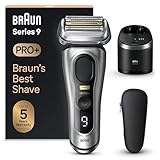 Braun Series 9 Pro+ Rasierer Herren Elektrisch, Elektrorasierer mit 5 Pro Rasierelementen,...