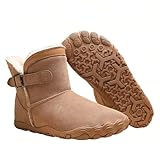 Mayamiyasa Winter Barfußschuhe Damen - Damen Hiking Shoes, Warm Gefüttert Schneeschuhe, Leicht...