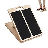 Slant Board – Klappbare Trapezmige Balanceplatte Aus Holz, Verstellbares Fußdehnungsbrett,...