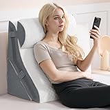 3-in-1 Orthopädisches Bett Keilkissen Set Verstellbar Memory-Schaum Faltendes Dreieckskissen zur...