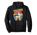 Gipfelstürmer Auch An Der Bar Berge Bier Pullover Hoodie