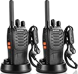 Walkie Talkie PMR446 Lizenzfrei, professionelles Funkgerät, 16 Kanäle, extrem große Reichweite,...