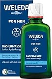 WELEDA Bio FOR MEN Rasierwasser - Naturkosmetik Pre Shave & After Shave erfrischt und belebt die...