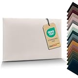 VELUYA Wandpolster Wandkissen Rechteck – Velours, Polsterplatte 90 x 30 cm, Polsterpaneele,...