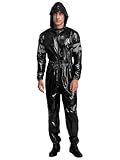 Miutii Unisex Arbeitsoverall Herren Schutzanzug Wasserdicht Overall Kapuze Ganzkörperanzug...